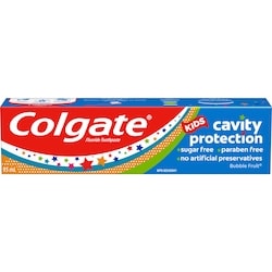 COLGATE Kids Cavity Protection Toothpaste, Bubble Fruit Flavor, 95 mL