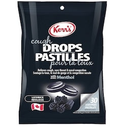 KERRS Black Licorice Cough Drops