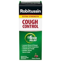 Robitussin Extra Strength Cough Control Liquid 100 ml