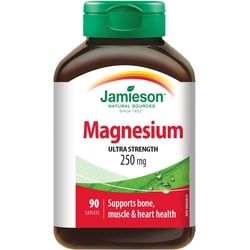 JAMIESON Magnesium High Potency Caplets, 250 mg