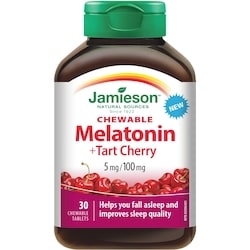 JAMIESON Chewable Melatonin + Tart Cherry