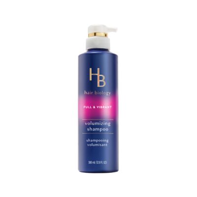 HAIR BIOLOGY Volumizing Shampoo with Biotin – Full & Vibrant for fine or thin hair – 380mL