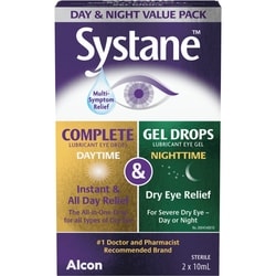 Systane® Day + Night Value Pack - Complete Daytime & Gel Drops Nighttime