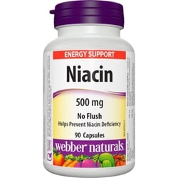 WEBBER No Flush Niacin 500 mg