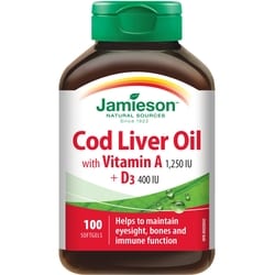 COD LIVER OIL SOFTGEL 100 JAMIESON