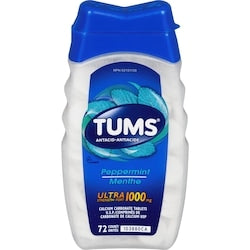 Tums Ultra Peppermint 72 count 1000mg