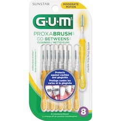 GUM Proxabrush Go-Betweens , Moderate - 8ct