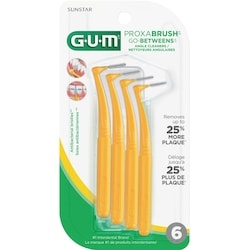 GUM Proxabrush , Angle Cleaner, Tight - 6ct