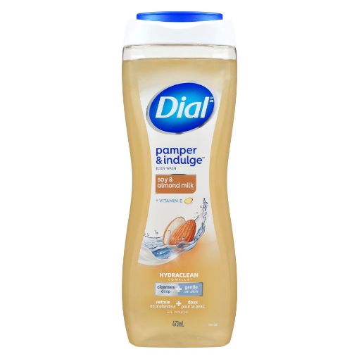DIAL BODY WASH - SOY and ALMOND MILK 473ML