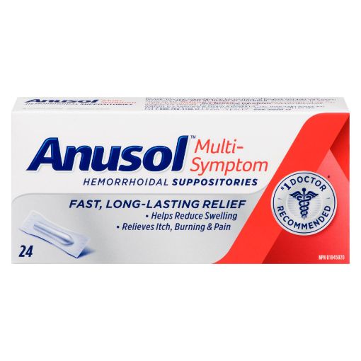 ANUSOL REGULAR SUPPOSITORY 24S