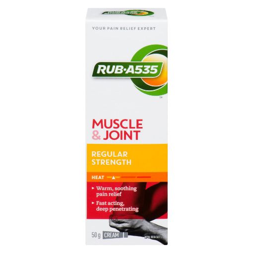 RUB A535 MUSCLE and JOINT REGLUAR STRENGTH - HEAT CREAM 50GR