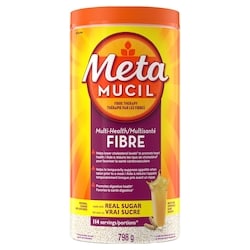 Metamucil 3 in 1 MultiHealth Fibre! Fiber Supplement Powder, Original, 798 g