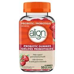 ALIGN PROBIOTIC STRAWBERRY GUMMY 50