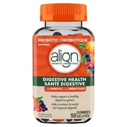 ALIGN PROBIOTIC ORANGE/GRAPE GUMMY 50