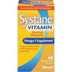 Systane® Omega-3 Supplement Ocular Vitamin For Dry Eyes
