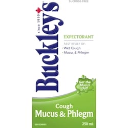 Buckley's® Mucus & Phlegm Expectorant Cough Syrup Sucrose-Free 250mL