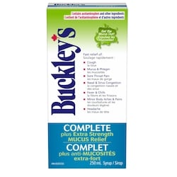 Buckley's® Mucus Relief Cough Cold & Flu Syrup Sucrose-Free 250mL