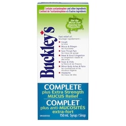 Buckley's® Mucus Relief Cough Cold & Flu Syrup Sucrose-Free 150mL