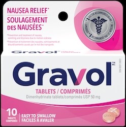 GRAVOL Easy to Swallow Tablets 50 mg 10PK