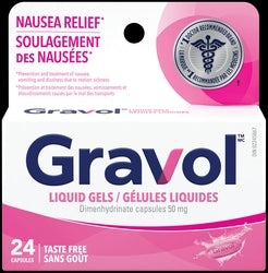 GRAVOL Liquid Gel Capsules 24PK