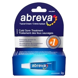 Abreva Cold Sore Treatment cream Tube 2g