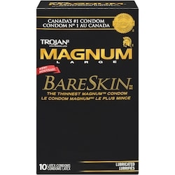 TROJAN Magnum BareSkin Large Size Lubricated Condoms