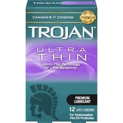 TROJAN Ultra Thin Lubricated Condoms