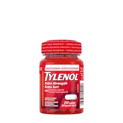 TYLENOL Extra Strength Pain Relief Acetaminophen 500mg 150 caps