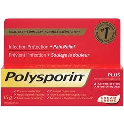 POLYSPORIN Plus Pain Relief Cream