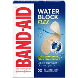 BAND AID Waterblock Flex Adhesive Bandages 20
