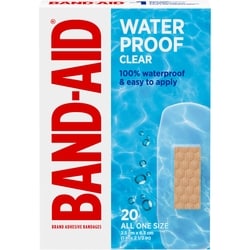 BAND AID WATERPROOF RG 20