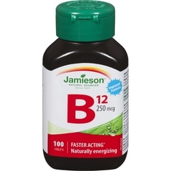 JAMIESON VITAMIN B12  250MCG 100