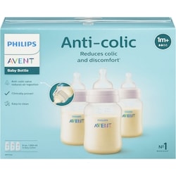 Avent Anti-colic Baby Bottle, 9oz, 3 pack