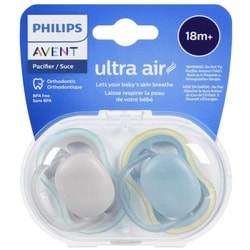 AVENT Ultra Air Pacifier 18m+, beige/dawn