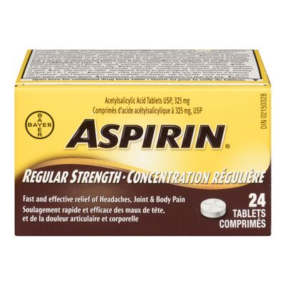 ASPIRIN TABLETS 325MG 24