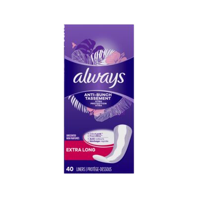 Always Unscented Extra Long Liners