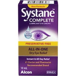 Systane® Complete Lubricant Eye Drops Preservative Free