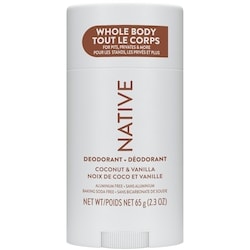 NATIVE Whole Body deodorant, Coconut & Vanilla
