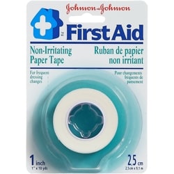 First Aid Paper Tape, 2.5 Centimetres by 9.1 Metres