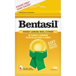 BENTASIL LOZENGES HONEY&LEMON 20