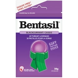 BENTASIL LOZENGES BLACKCURRANT 20