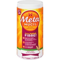 METAMUCIL Fibre Smooth Texture Sugar Free Unflavored 114 Dose