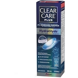 Clear Care® PLUS with HydraGlyde Contact Lens Solution