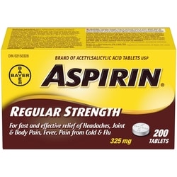 ASPIRIN Regular Strength 325mg