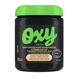 OXY Deep Pore Cleansing Acne Pads with Salicylic Acid, For Stubborn Acne
