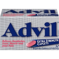 ADVIL Extra Strength Caplets (32 Count), 400 Mg Ibuprofen