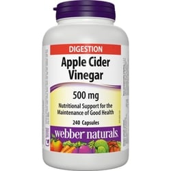 WEBBER Apple Cider Vinegar 500 mg 240 Caps
