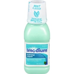 IMODIUM Calming Liquid for Diarrhea Relief, Mint 240 ml