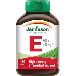 VITAMIN E NATURAL SOFTGEL 800IU 50 JAMIESON