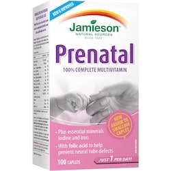 JAMIESON MULTIVITAMIN PRENATAL CPLT 100 JAM